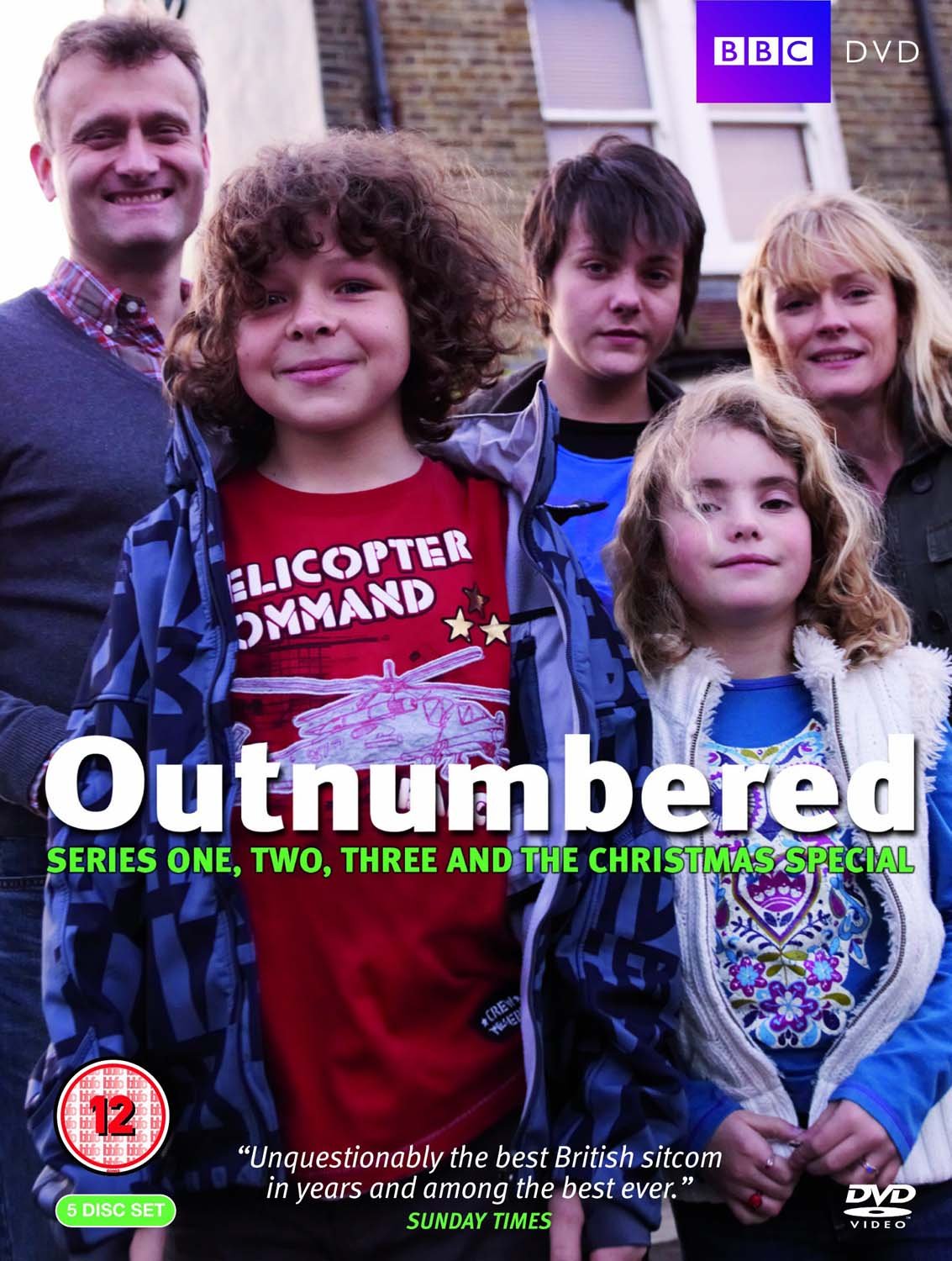 【中古】「非常に良い」Outnumbered: Series 1-4 Box Set (Plus 2009 Christmas Special) [DVD] by Hugh Dennis Outnumbered - Series 1-3 Box Set (Plus 2009 Christmas Special
